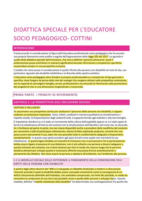 dottor prada unimib|Riassunto di Pedagogia dell'Inclusione Sociale .